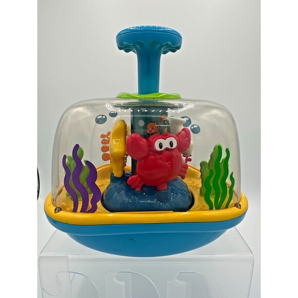 VTech Learn & Spin Aquarium Musical Light Up Toy 2017 Baby Activity - Picture 3 of 9